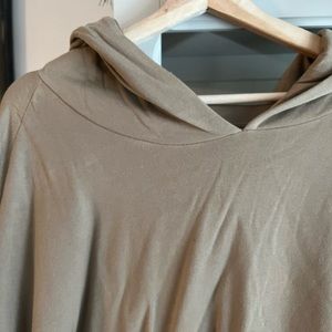 Aerie Tan Hoodie Sweatshirt
